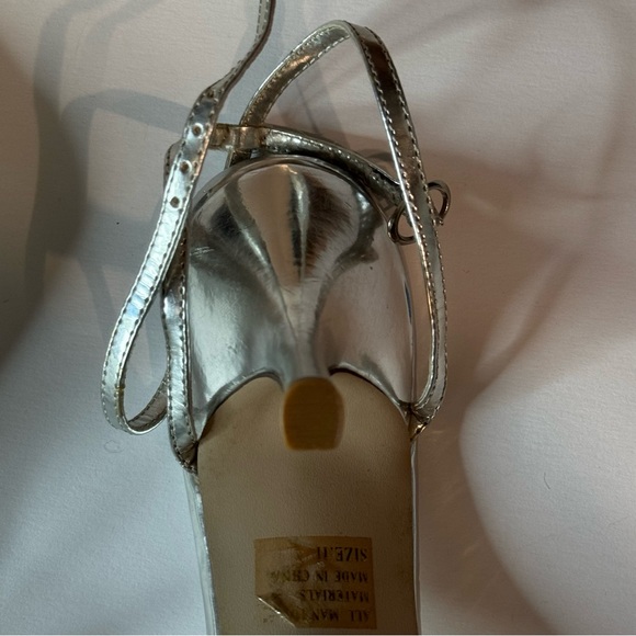 Women’s Silver High Heels - Picture 5 of 7
